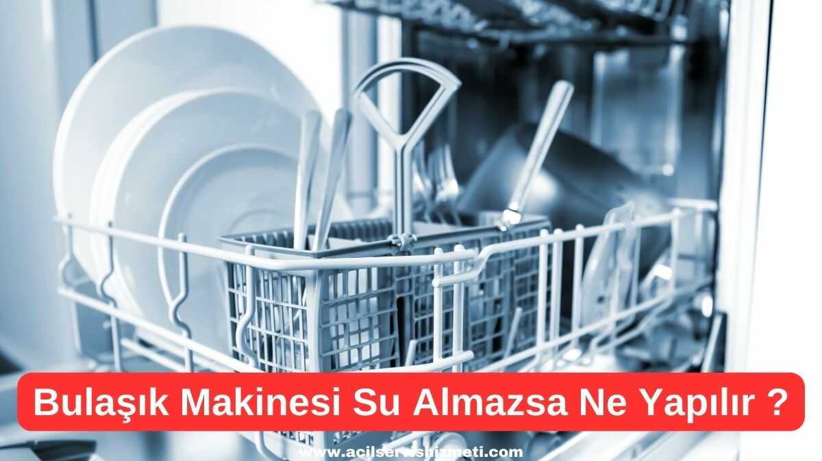 Bulaşık makinesinde görülen su alma belirtisi